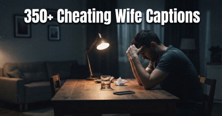 350+ Cheating Wife Captions