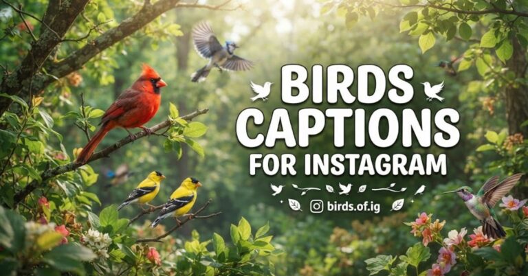 Birds Captions for Instagram