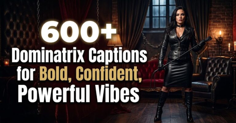 Dominatrix Captions