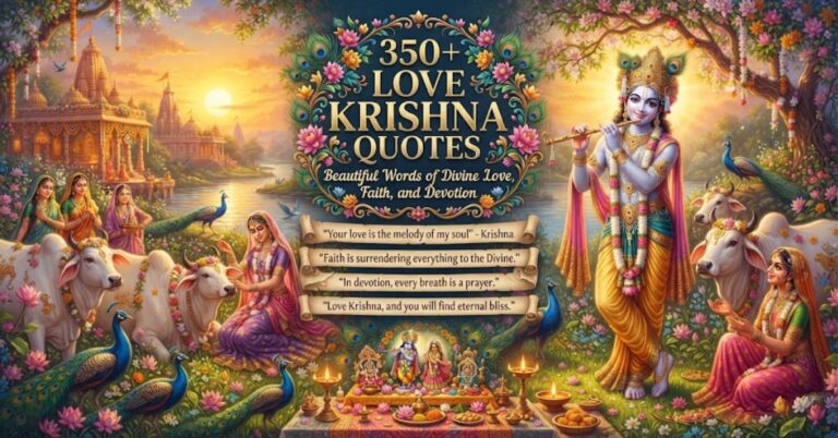 Love Krishna Quotes