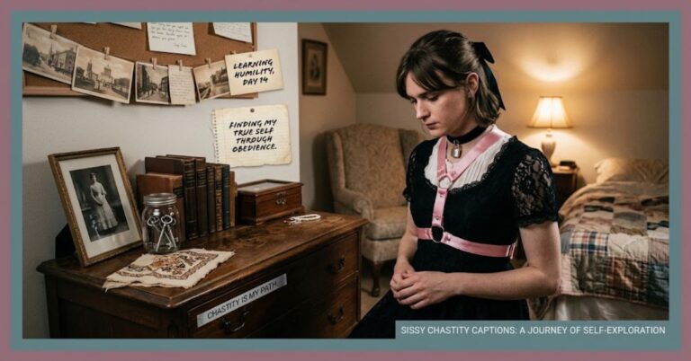 Sissy Chastity Captions