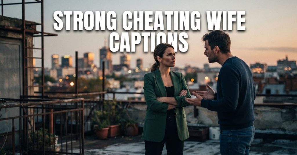 Strong Cheating Wife Captions